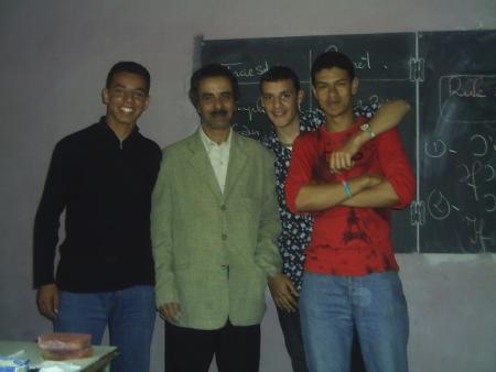 c moi chafik ahmed et mon profe d'englé